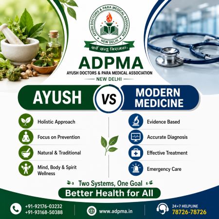 Difference Between AYUSH and Modern Medicine: Understanding Their Principles, Benefits and Scope